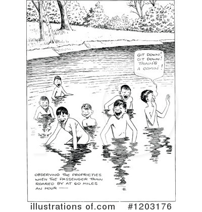 Royalty-Free (RF) Children Clipart Illustration by Prawny Vintage - Stock Sample #1203176