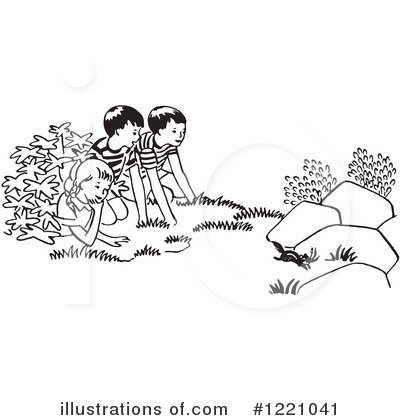 Royalty-Free (RF) Children Clipart Illustration by Picsburg - Stock Sample #1221041