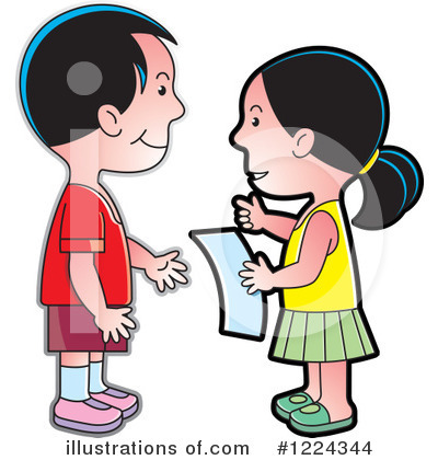Royalty-Free (RF) Children Clipart Illustration by Lal Perera - Stock Sample #1224344