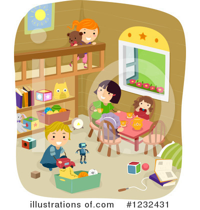 Royalty-Free (RF) Children Clipart Illustration by BNP Design Studio - Stock Sample #1232431
