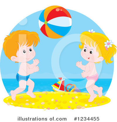 Royalty-Free (RF) Children Clipart Illustration by Alex Bannykh - Stock Sample #1234455