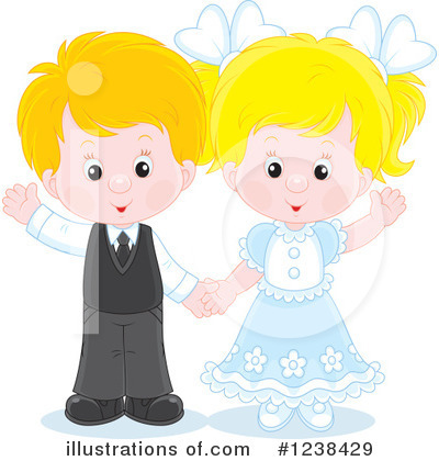 Marriage Clipart #1238429 by Alex Bannykh