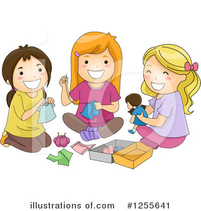 Royalty-Free (RF) Children Clipart Illustration by BNP Design Studio - Stock Sample #1255641
