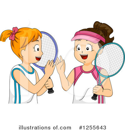 Girlfriends Clipart #1255643 by BNP Design Studio