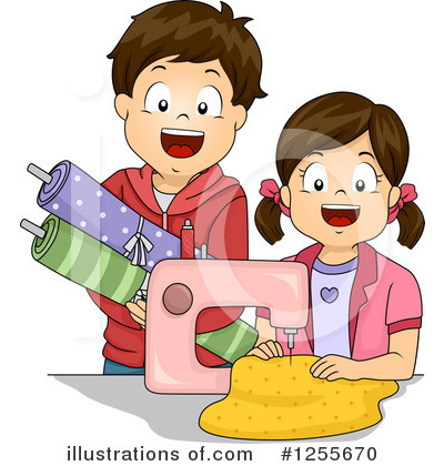 Royalty-Free (RF) Children Clipart Illustration by BNP Design Studio - Stock Sample #1255670
