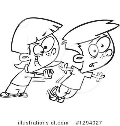 Bullying Clipart #1294027 by toonaday