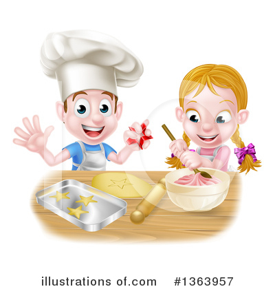 Dough Clipart #1363957 by AtStockIllustration