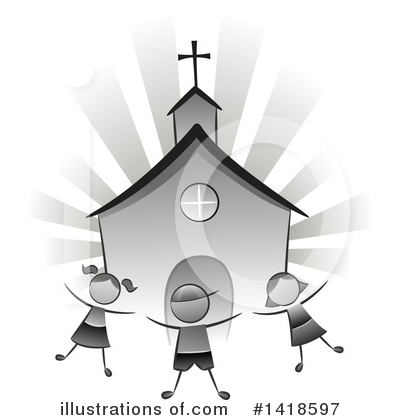 Sunday School Clipart #1418597 by BNP Design Studio