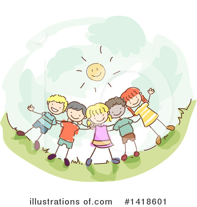 Royalty-Free (RF) Children Clipart Illustration by BNP Design Studio - Stock Sample #1418601