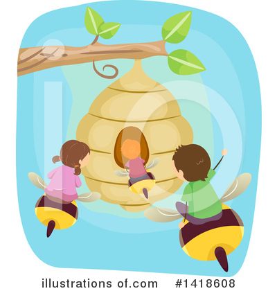 Royalty-Free (RF) Children Clipart Illustration by BNP Design Studio - Stock Sample #1418608