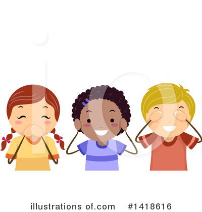 Royalty-Free (RF) Children Clipart Illustration by BNP Design Studio - Stock Sample #1418616