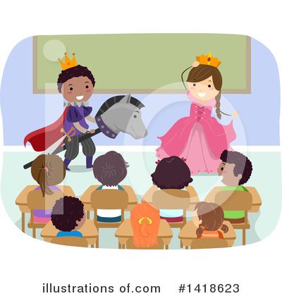 Classroom Clipart #1418623 by BNP Design Studio