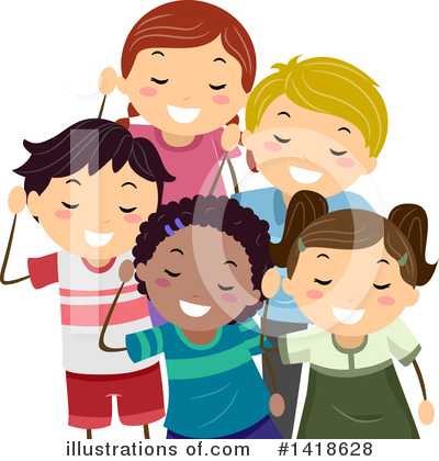 Royalty-Free (RF) Children Clipart Illustration by BNP Design Studio - Stock Sample #1418628