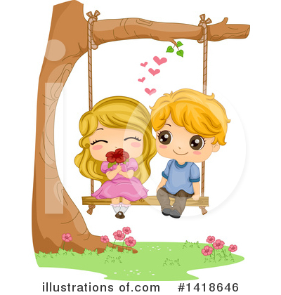 Tree Swing Clipart #1418646 by BNP Design Studio