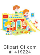 Children Clipart #1419224 by Alex Bannykh