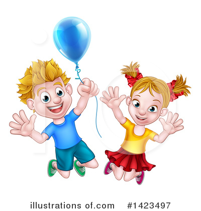 Royalty-Free (RF) Children Clipart Illustration by AtStockIllustration - Stock Sample #1423497