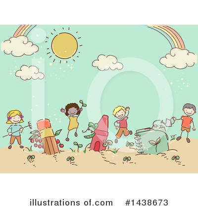 Royalty-Free (RF) Children Clipart Illustration by BNP Design Studio - Stock Sample #1438673