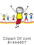 Children Clipart #1444657 by ColorMagic