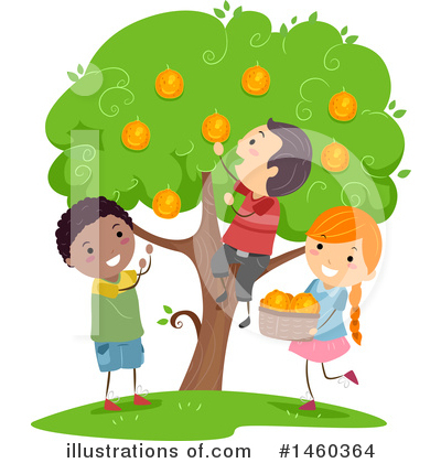 Oranges Clipart #1460364 by BNP Design Studio