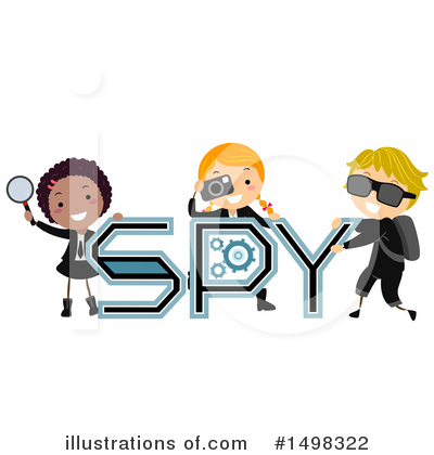 Spy Clipart #1498322 by BNP Design Studio