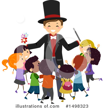 Magician Clipart #1498323 by BNP Design Studio