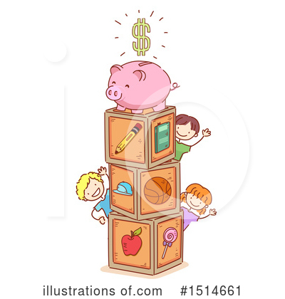 Royalty-Free (RF) Children Clipart Illustration by BNP Design Studio - Stock Sample #1514661
