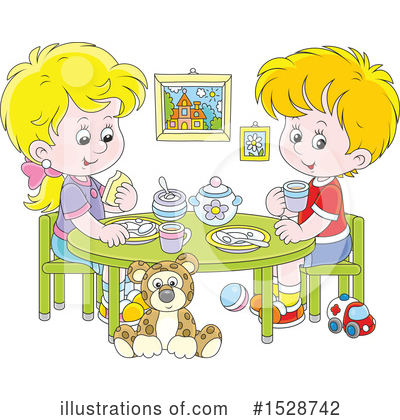 Royalty-Free (RF) Children Clipart Illustration by Alex Bannykh - Stock Sample #1528742