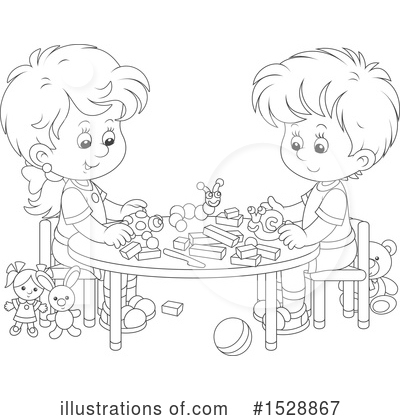 Royalty-Free (RF) Children Clipart Illustration by Alex Bannykh - Stock Sample #1528867