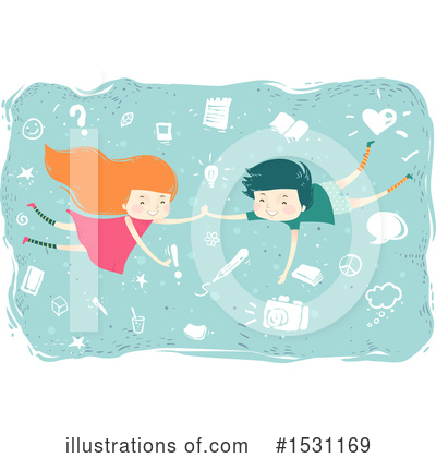 Floating Clipart #1531169 by BNP Design Studio