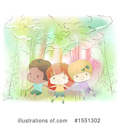 Forest Clipart #1551302 by BNP Design Studio