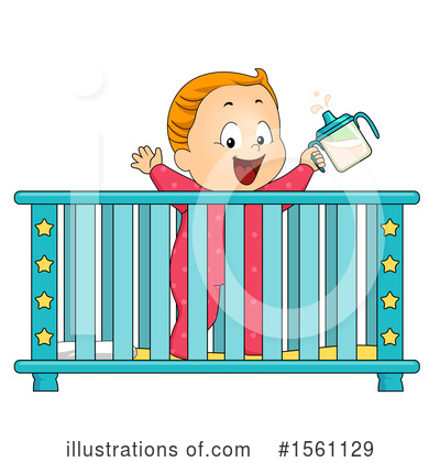 Crib Clipart #1561129 by BNP Design Studio