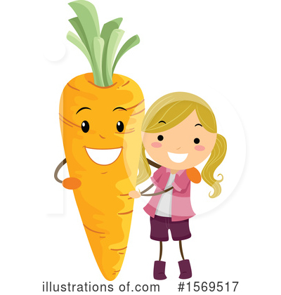 Carrot Clipart #1569517 by BNP Design Studio