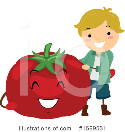Tomato Clipart #1569531 by BNP Design Studio