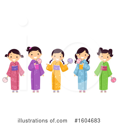 Kimono Clipart #1604683 by BNP Design Studio