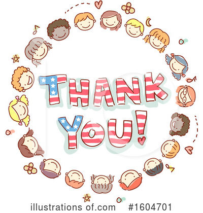 Thank You Clipart #1604701 by BNP Design Studio