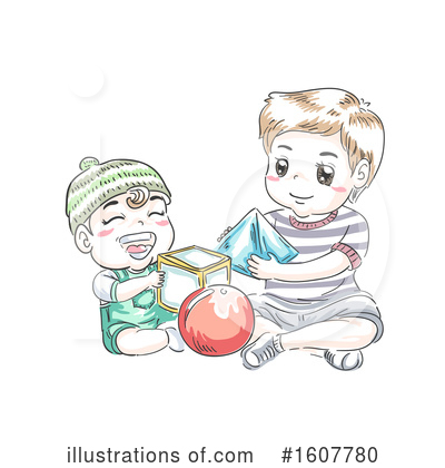 Royalty-Free (RF) Children Clipart Illustration by BNP Design Studio - Stock Sample #1607780