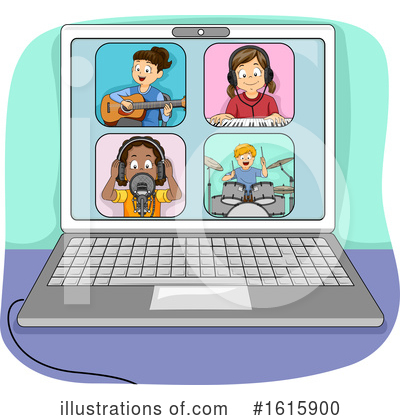 Band Clipart #1615900 by BNP Design Studio