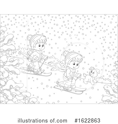 Royalty-Free (RF) Children Clipart Illustration by Alex Bannykh - Stock Sample #1622863