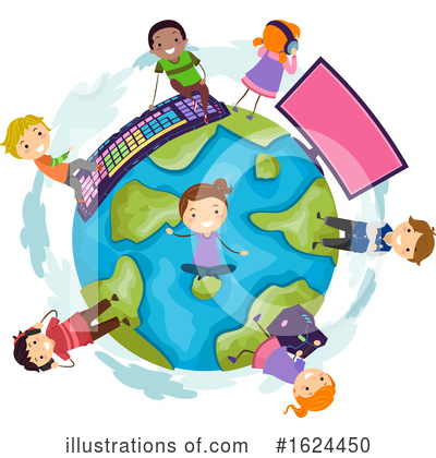 Royalty-Free (RF) Children Clipart Illustration by BNP Design Studio - Stock Sample #1624450