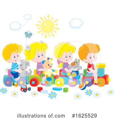 Royalty-Free (RF) Children Clipart Illustration by Alex Bannykh - Stock Sample #1625529