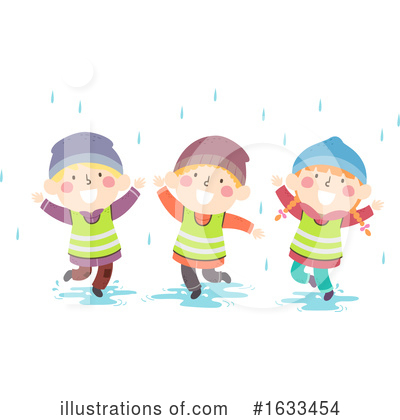 Raining Clipart #1633454 by BNP Design Studio
