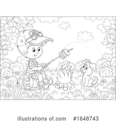 Royalty-Free (RF) Children Clipart Illustration by Alex Bannykh - Stock Sample #1648743