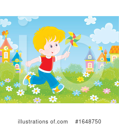 Royalty-Free (RF) Children Clipart Illustration by Alex Bannykh - Stock Sample #1648750