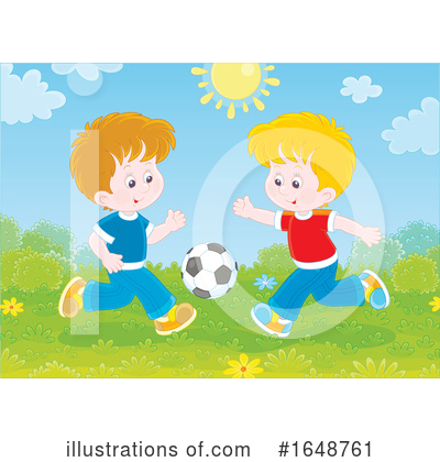 Royalty-Free (RF) Children Clipart Illustration by Alex Bannykh - Stock Sample #1648761