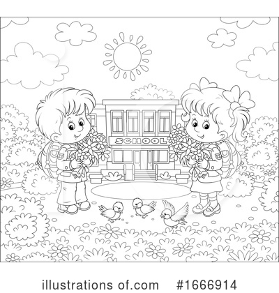 Royalty-Free (RF) Children Clipart Illustration by Alex Bannykh - Stock Sample #1666914