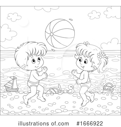 Royalty-Free (RF) Children Clipart Illustration by Alex Bannykh - Stock Sample #1666922