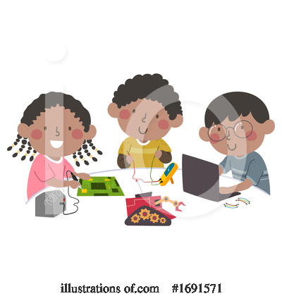 Royalty-Free (RF) Children Clipart Illustration by BNP Design Studio - Stock Sample #1691571