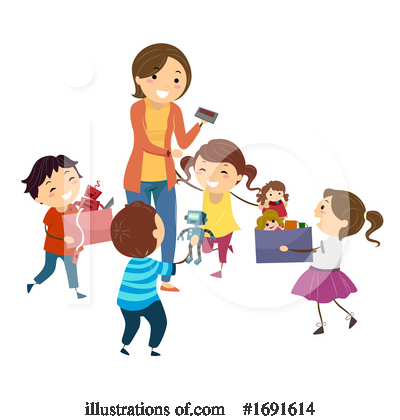Royalty-Free (RF) Children Clipart Illustration by BNP Design Studio - Stock Sample #1691614
