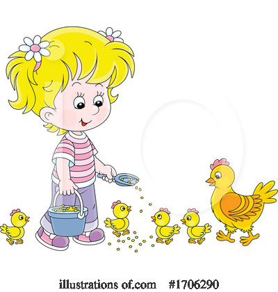 Royalty-Free (RF) Children Clipart Illustration by Alex Bannykh - Stock Sample #1706290