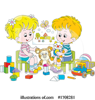Play Room Clipart #1708281 by Alex Bannykh